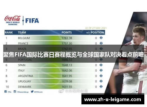 聚焦FIFA国际比赛日赛程概览与全球国家队对决看点前瞻
